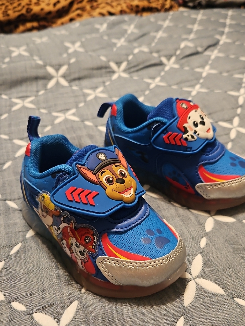 Toddler Paw Patrol Light Up Shoes Size 6